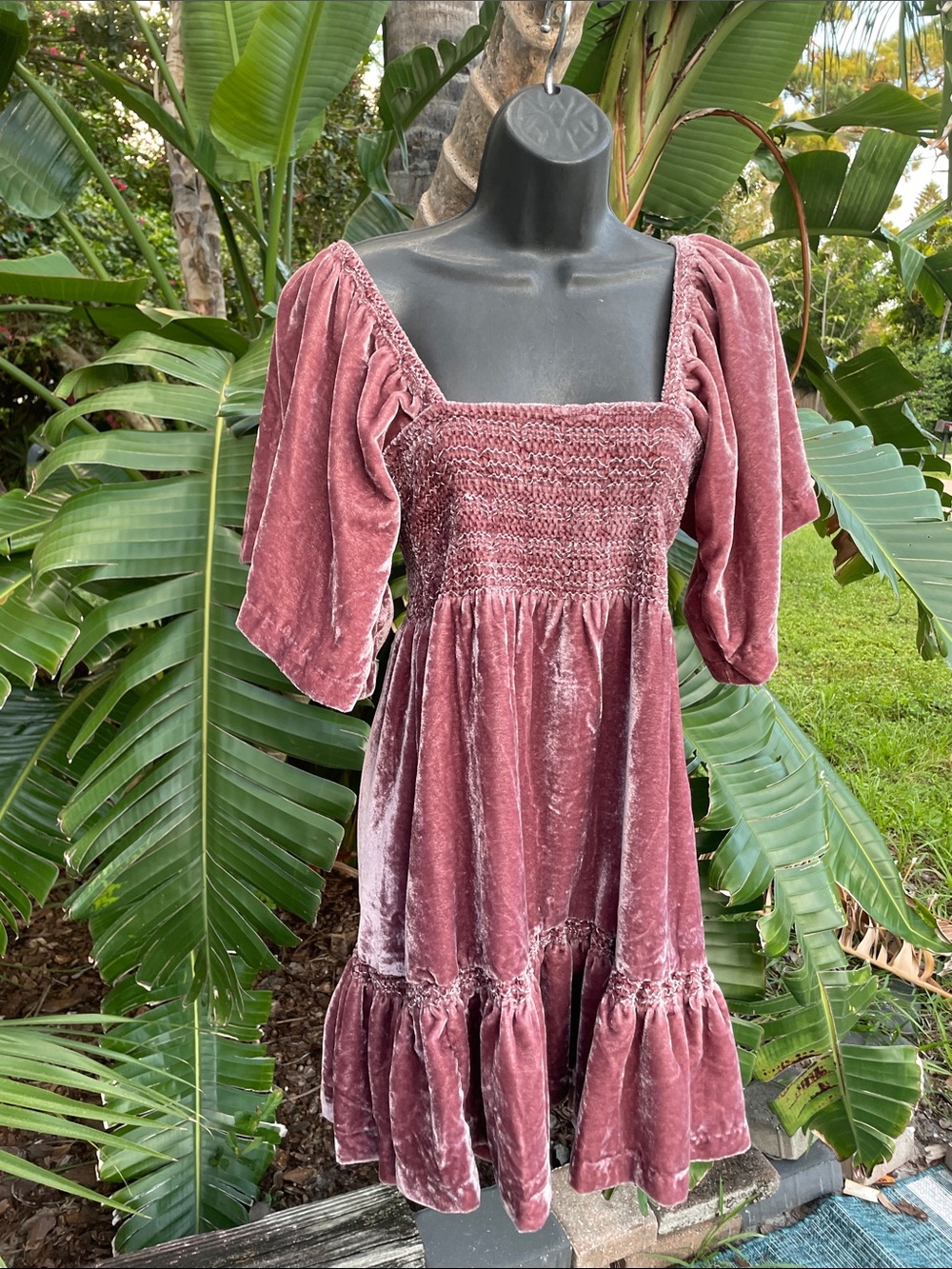 lilac velvet off the shoulder mini dress